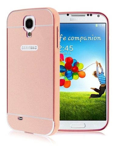Marco Metalico Aluminio Espejado Samsung Galaxy S4 I9500