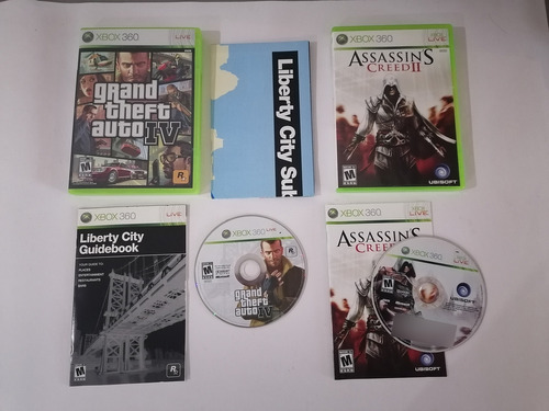 Combo Gta Iv 4 + Assassins Creed 2 Xbox 360