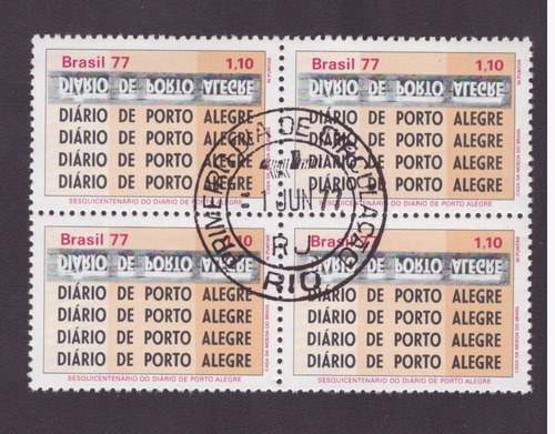 C-988 1977 Quadra 1ºdia 150 Anos Do Diário De Porto Alegre