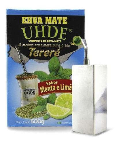 Erva Mate Tereré Uhde Menta E Limão 500g Original