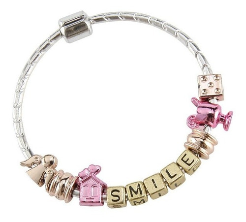 Imagen 3 de 7 de Kit Para Crear Pulseras Joyas Set Bisutería Niñas