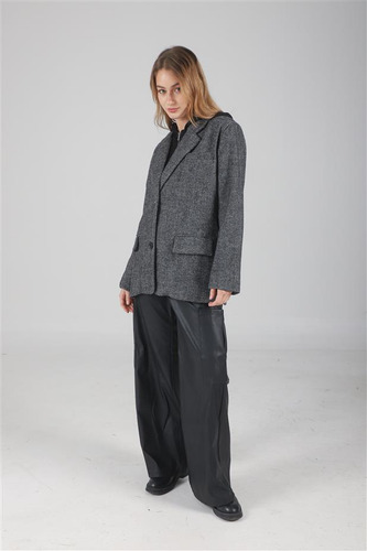 Blazer Fantasy Premium De Paño Con Bajo Campera De Algodón