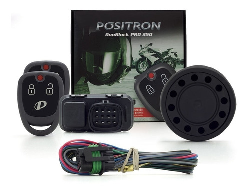 Alarme Moto Positron Duoblock G8 Pro 350 Universal Sensor