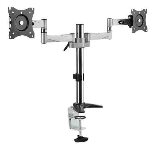 Suporte Multi Articulado De Mesa 2 Monitores 15 27 F50d2 ELG Cor Prata