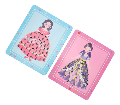 Juguetes Poking Princess Dress Toys, Kit De Manualidades, Ha