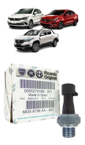 Interrputor Bulbo Presion De Aceite Fiat Argo 1.3 Original