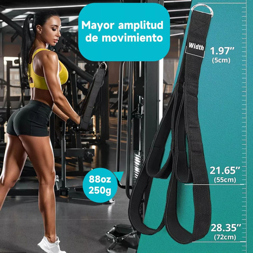 Entrenamiento De Gimnasio Con Pesas De Doble Extensión Para