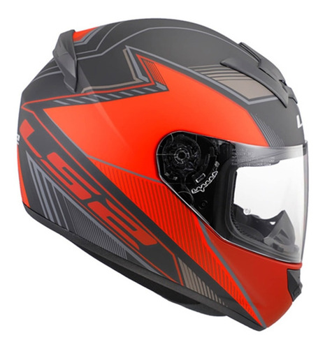 Casco Moto Ls2 352 Tribal Red White Blue 2020 En Devotobikes