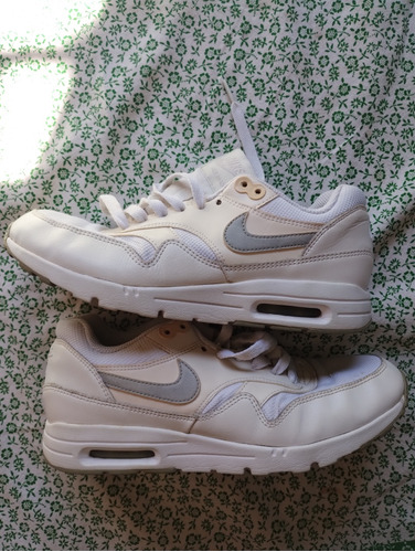 Zapatillas Nike Air Max Originales Blancas Talle 36.5 