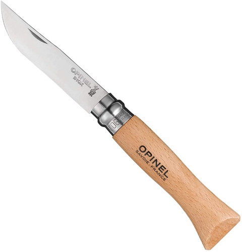 Navaja Clásica Opinel No. 6 Acero Inox Sandvik 12c27