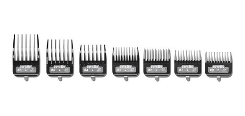 Juego 7 Peines Andis Plastico Enganche Metal