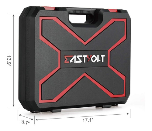 Imagen 5 de 9 de Juego De Herramientas Eastvolt, 218 Piezas Con Caja