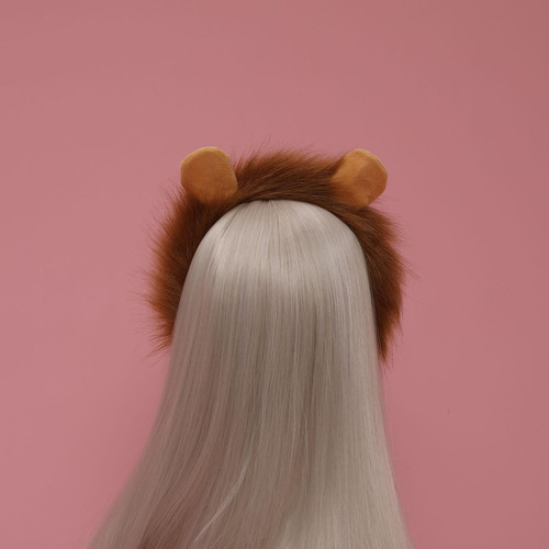 3 Lion Tail Ears Costume Set Fancy Dress Jungle Para Show