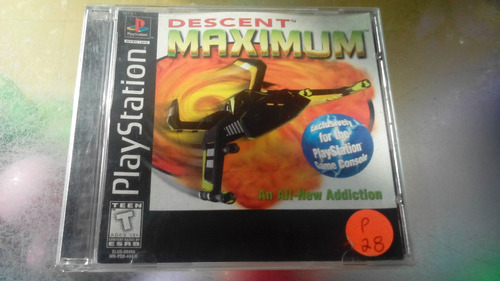 Juego De Playstation 1 Original,descent Maximun.