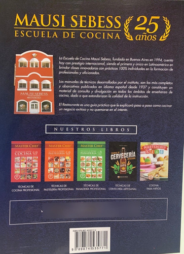 Imagen 4 de 7 de Libro El Restaurante Proyecte Y Administre Locales De Comi