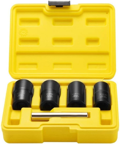 Juego Extractor De Tuerca 1/2'' Y Tornillos Barridos 5pcs