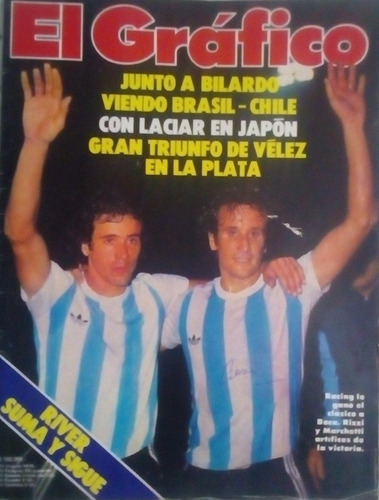 El Gráfico N°3317.racing 2 Boca 0,estudiantes 0 Vélez 1