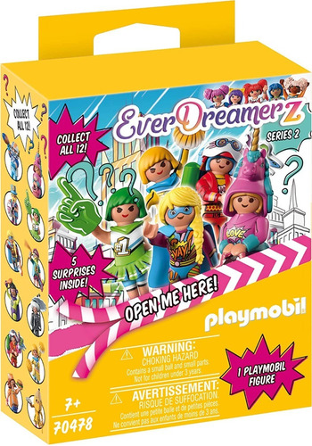 Playmobil Everdreamerz Comic World Caja Sorpresa Intek 70478