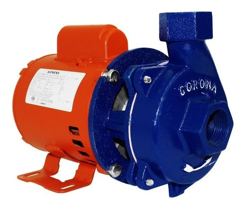 Bomba Monofásica Siemens Bcm115 1hp Color Naranja/azul