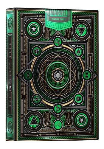 Baralho Avengers (vingadores) - Green Edition - Verde