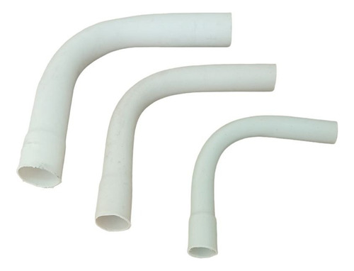 Curva Pvc 1  Para Tuberia De Elctricidad Precio 2 Unidades