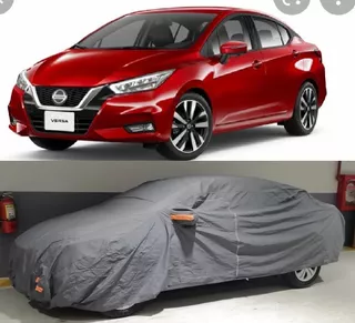 Funda Forro Cobertor Impermeable Nissan Versa Sense Y Drive