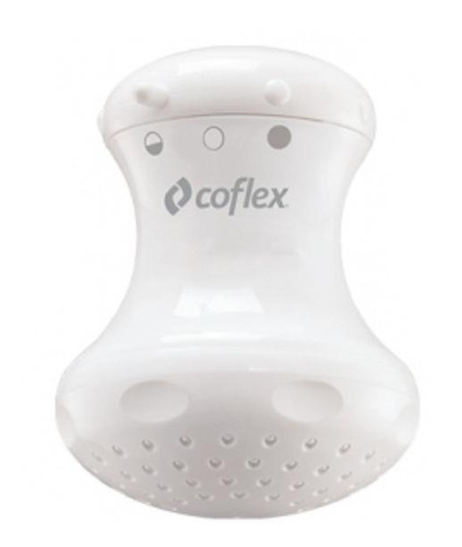 Imagen 1 de 1 de Regadera eléctrica de pared Coflex PR-E101 blanca 3300W 110V