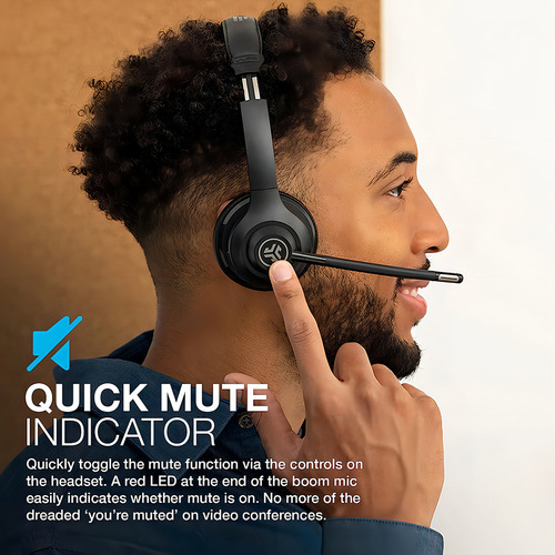 Auriculares inalámbricos Jlab Go Work Bluetooth 5.0 negros