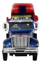 Comprar Figura Peterbilt 335 Remolque Con Peterbilt 387 Escala 1:43 Color Azul