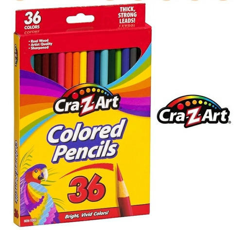 Creyones Crazart (caja De 36 Colores)