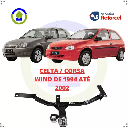 Promoção Engate Reboque Rabicho Corsa Wind 1994 1995 á 2001 500kg