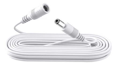 Cable De Extensión De Alimentación Para Camara 2,1x5,5mm 5 M