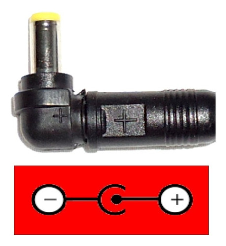 Imagen 2 de 3 de Fuente Cargador 9v 1,5 A Polaridad Invertida Hamc