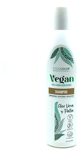 Shampoo Aole Vera Y Palta Fithocolor Vegan X 350ml