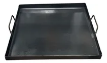 Comprar Comal Plancha 40x40cm Placa De Acero En Calibre 14 Negro