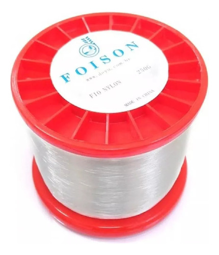 Linha De Pesca Deyu Foison 0.70 Mm 250 Gramas Branco