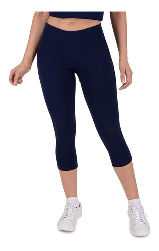 Imagen 1 de 6 de Licra Para Dama Básico Capri - Leggins/ Mallones - Everlast