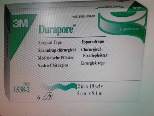 Adhesivo Durapore De 2 Pulgadas 3m(ofertazoooo)