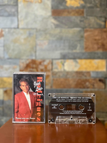 José Luis Rodríguez - Razones Para Una Sonrisa (cassette) (Usado)