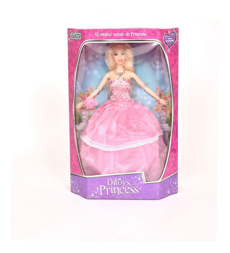 Ditoys Princess Doll Modelo 2 Rosa