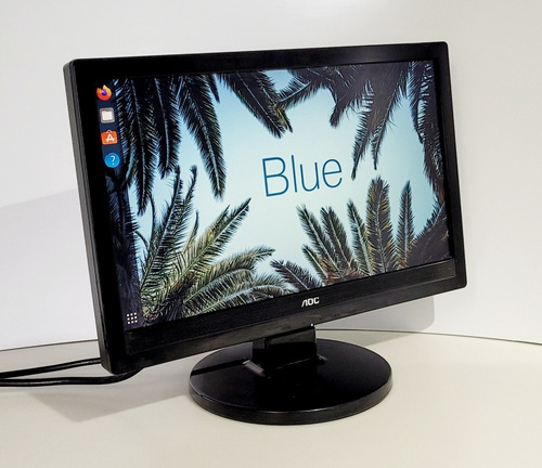 Imagem 2 de 5 de Monitor Lcd 1619sw 15.6 Aoc - Widescreen
