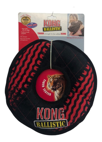 Juguete Para Perro Kong Ballistic Ring Arrastrar Y Jalar