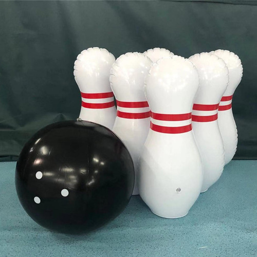Juego De Bolos Gigantes Para Niños: Bolos Y Bolas Inflables