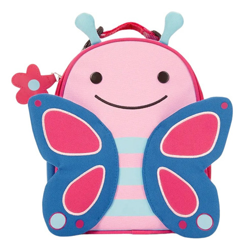 Bolsa térmica Skip Hop Pink con forma de mariposa para niños