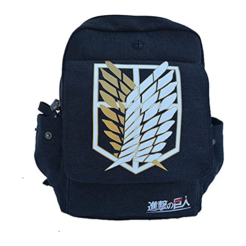 Attack On Titan Mochila Lona Para Ordenador Portatil Viaje