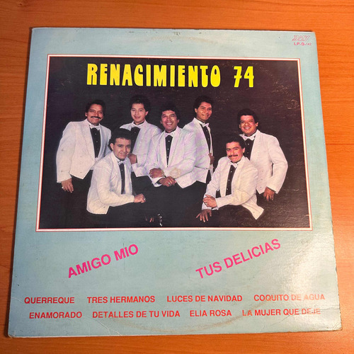 Disco Lp Renacimiento 74 Amigo Mio Tus Delicias