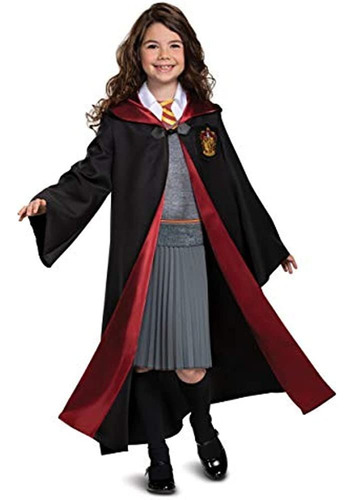 Disfraz De Harry Potter Hermione Granger Deluxe Para Niñas, 