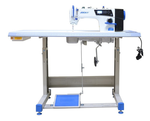 Imagen 5 de 7 de Máquina Recta Electrónica Industrial Jocky Corte Hilo Jk-m5