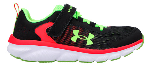 Tenis Under Armour Correr Assert 9 Niña Negro