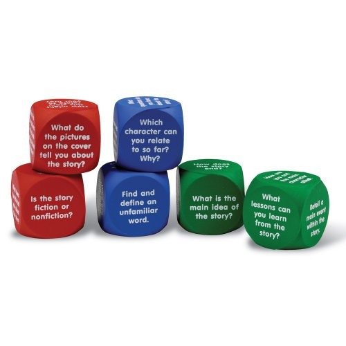 Learning Resources Reading Comprehension Cubes